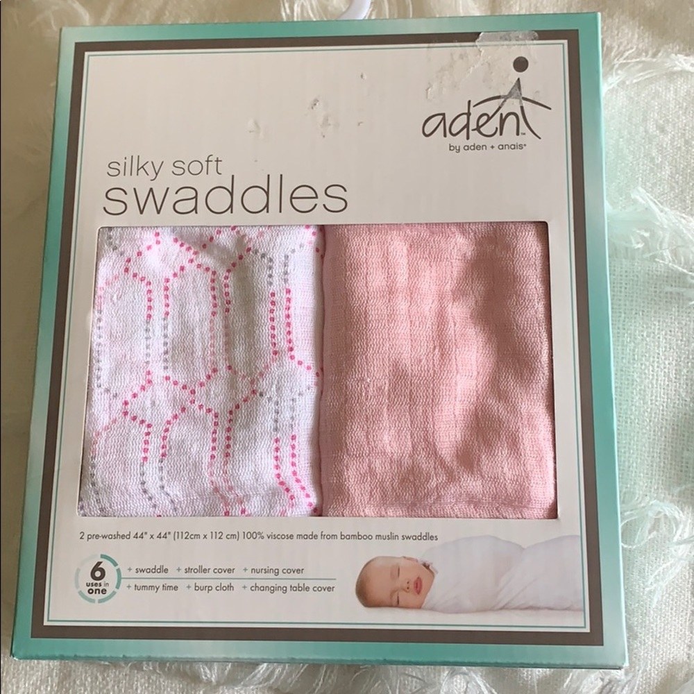 Aden+Anais swaddles